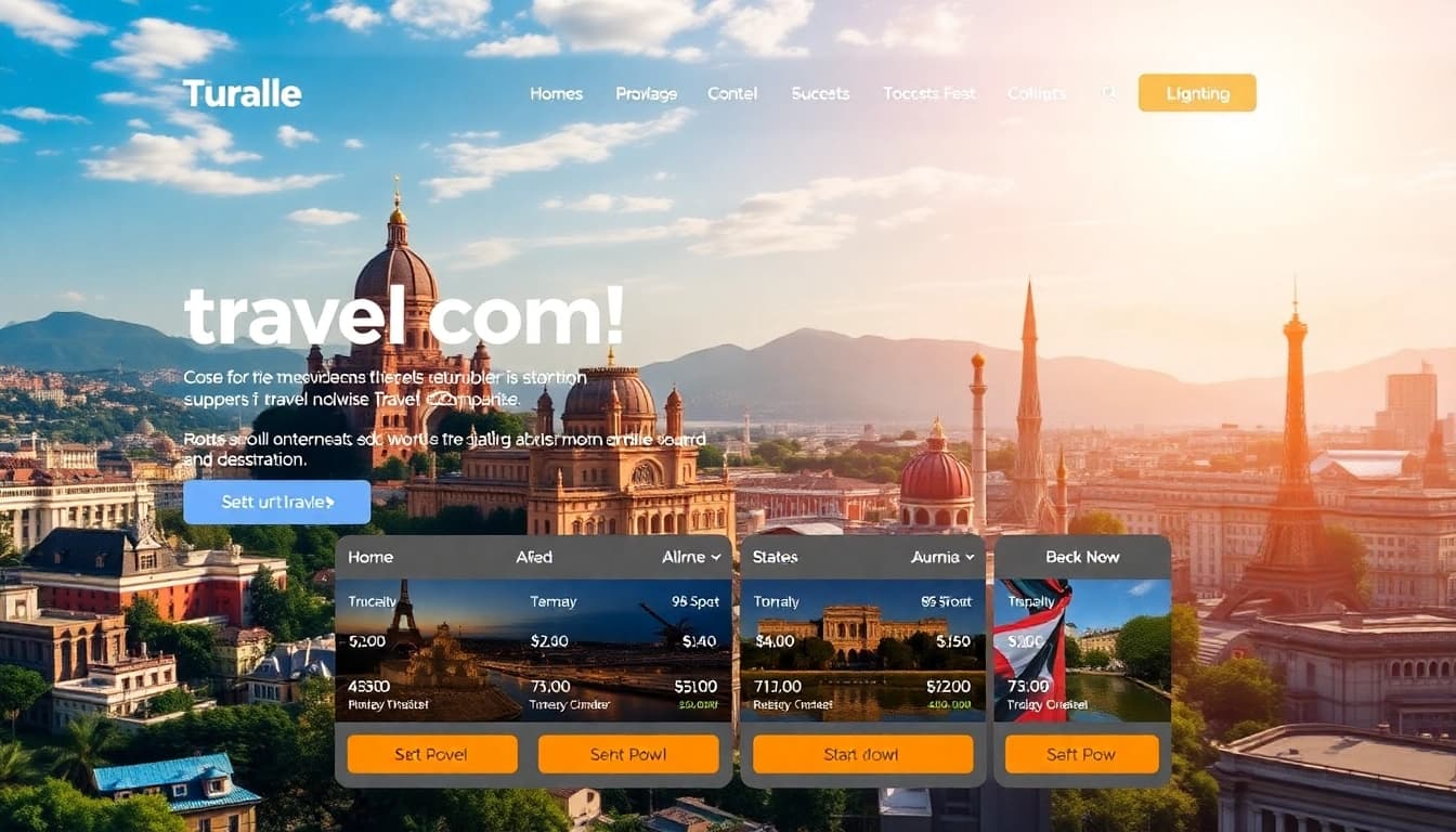 reisen vergleichen online auf einer benutzerfreundlichen Plattform mit attraktiven Reisezielen.