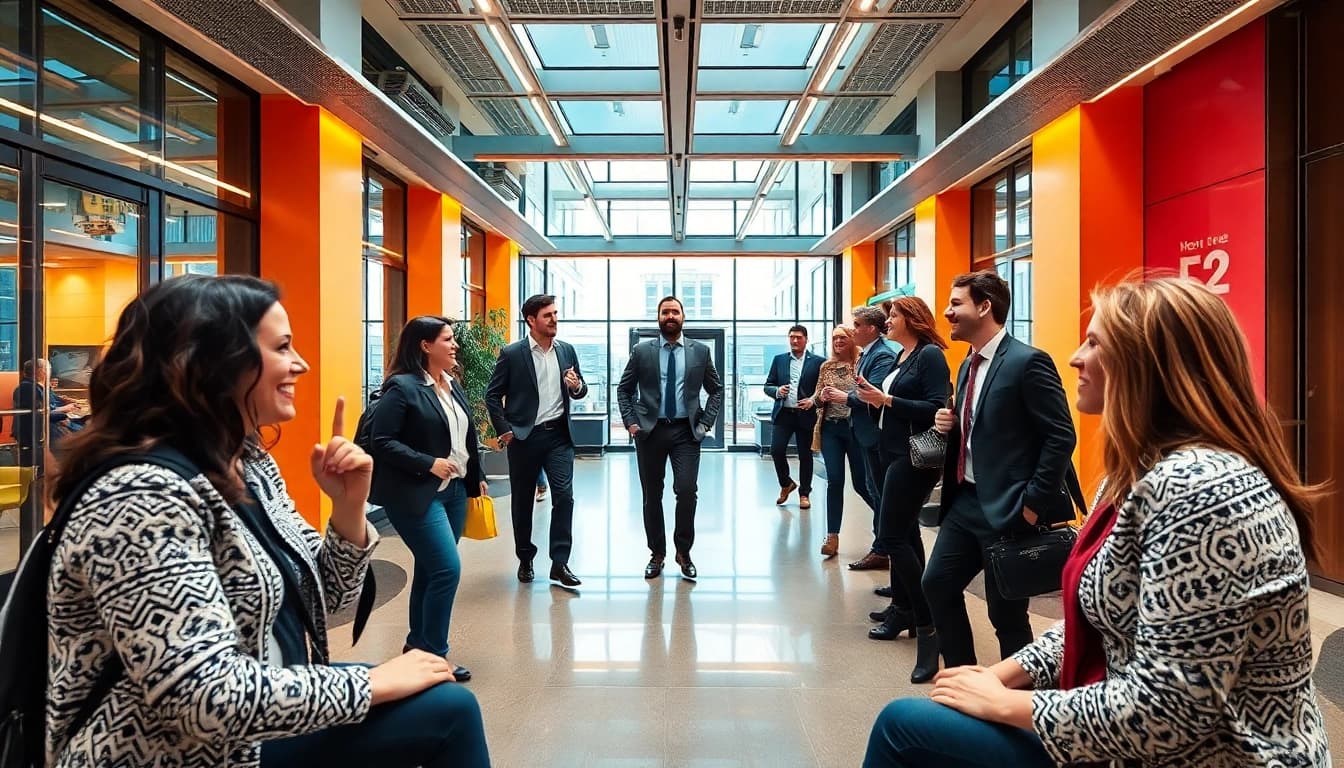 Berater in München bei einer Sitzung zur Unternehmensberatung München mit dynamischer Teaminteraktion.