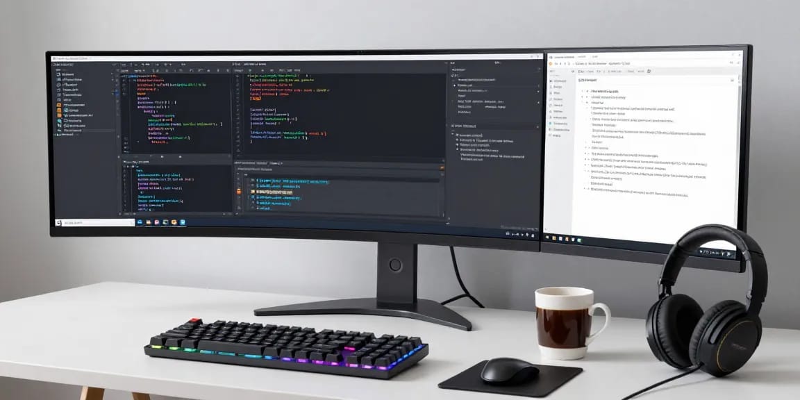 Energieharmonie in der Softwareentwicklung: moderne Technologien, Cloud-Computing und AI-Lösungen.