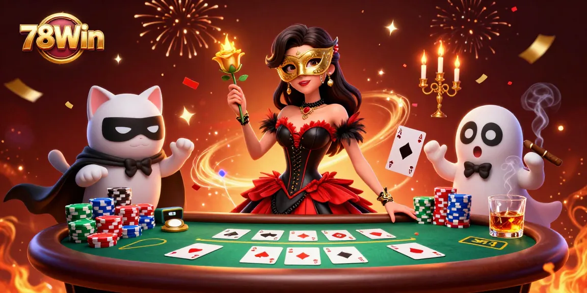 Experience winning moments with 78Win in a vibrant, engaging casino atmosphere.