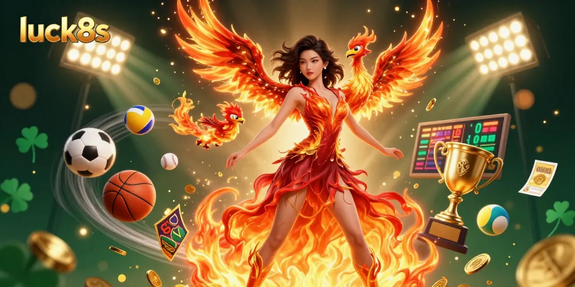 Engage in winning strategies at luck8s with a vibrant casino-themed illustration featuring game elements.