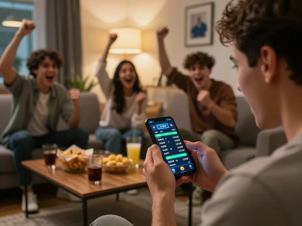 Watch live sports odds on o8 app while enjoying a friendly betting atmosphere.