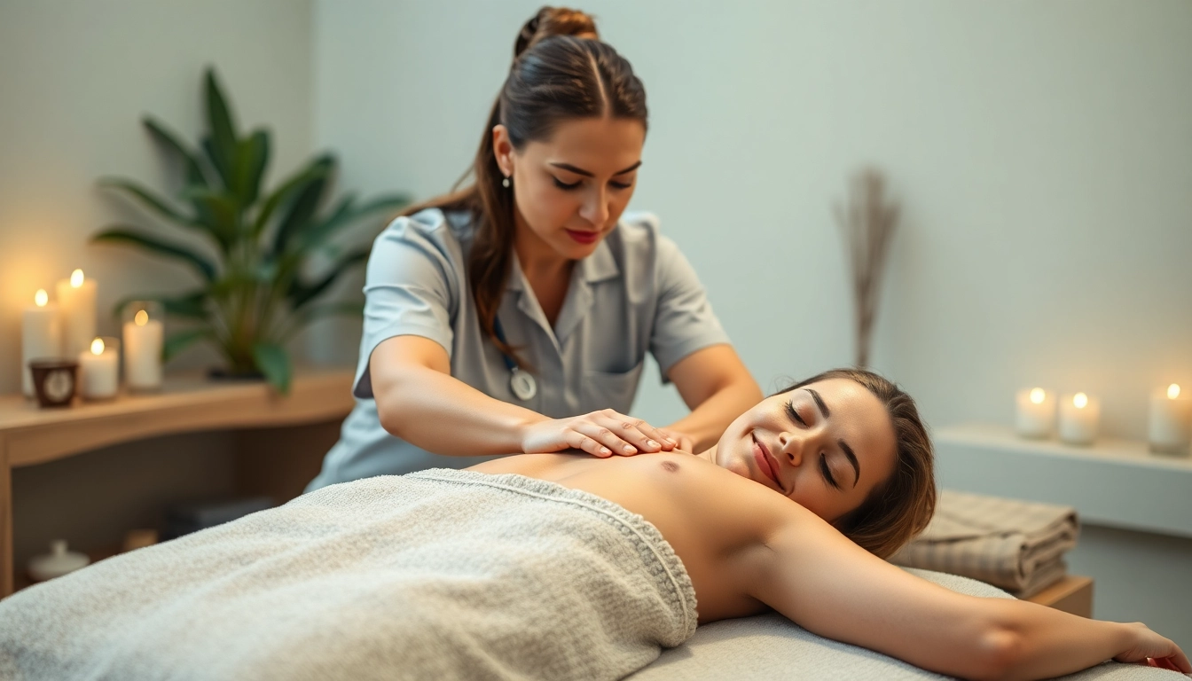 Erleben Sie spanische massage in berlin mit entspannenden Elementen der Ruhe und Professionalität.