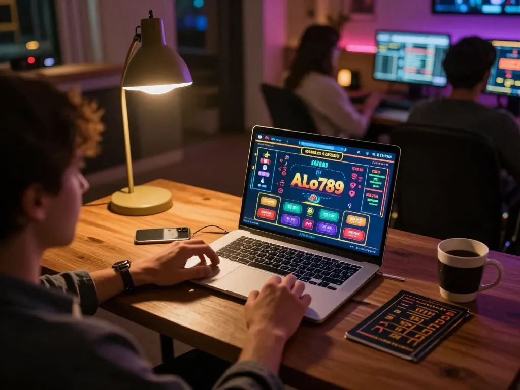 Player enjoying ALo789 feedback while betting in an engaging online casino setup