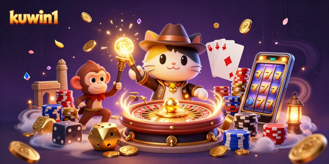 Join kuwin1's thrilling adventure in a vibrant casino world filled with exciting gaming elements.