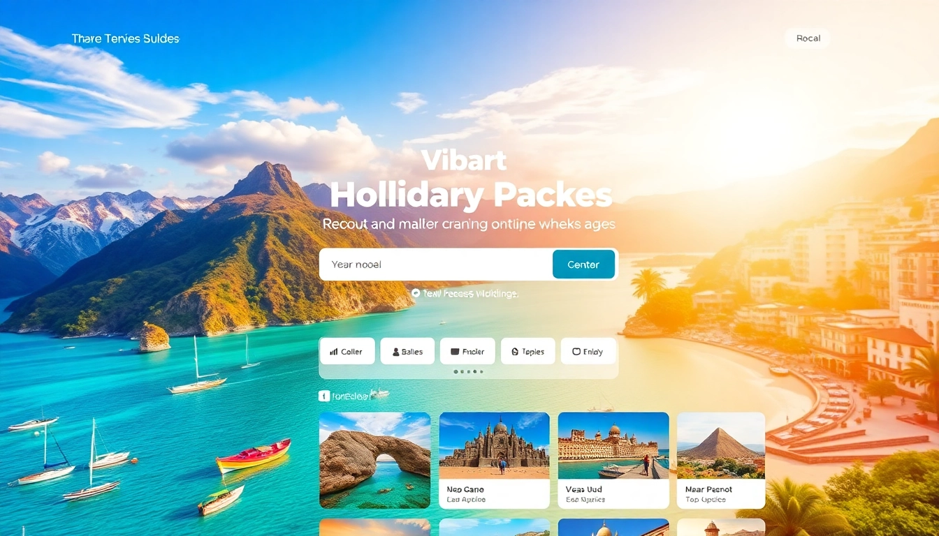 Urlaub angebote plattform entdecken: Benutzerfreundliche Urlaubspakete auf einer intuitiven Website.