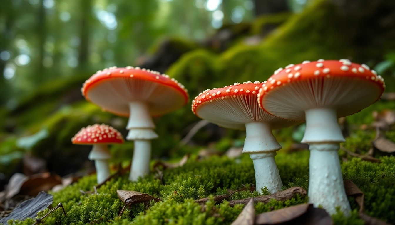Fliegenpilz kaufen - Entdecken Sie die Schönheit der Amanita muscaria in der Natur.