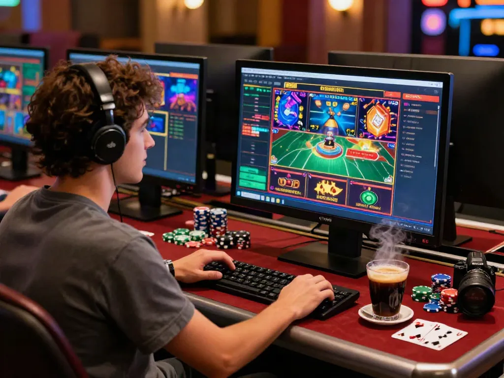 Exciting online gaming session featuring 78win casino interface with vibrant graphics and player engagement.