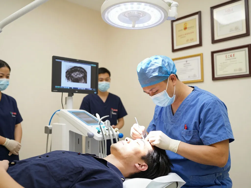 Haartransplantation Istanbul Verfahren mit erfahrenen Chirurgen und fortschrittlicher Technologie in einer modernen Klinik
