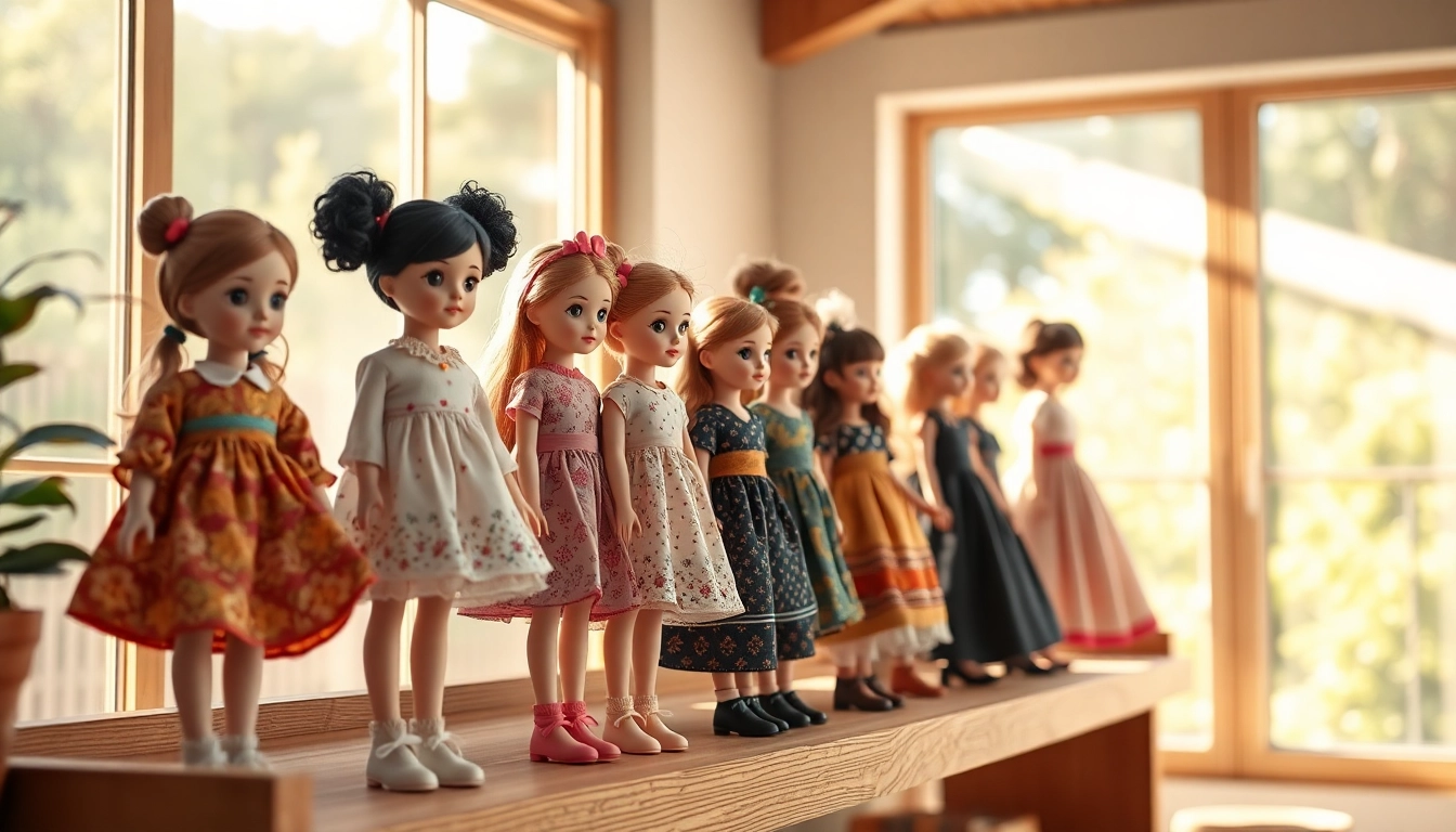 Erleben Sie die einzigartigen und handgefertigten Gutdolls in einer charmanten Ausstellung.