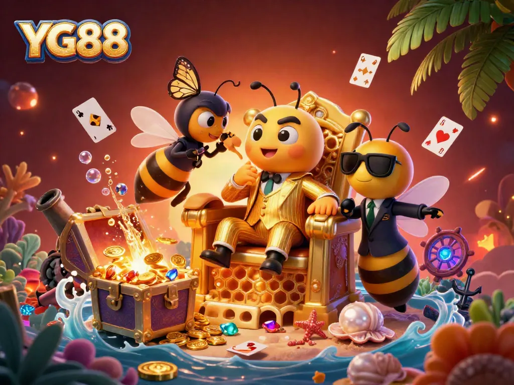 Experience winning thrills with YG88 in vibrant underwater adventures filled with treasures and dynamic characters.