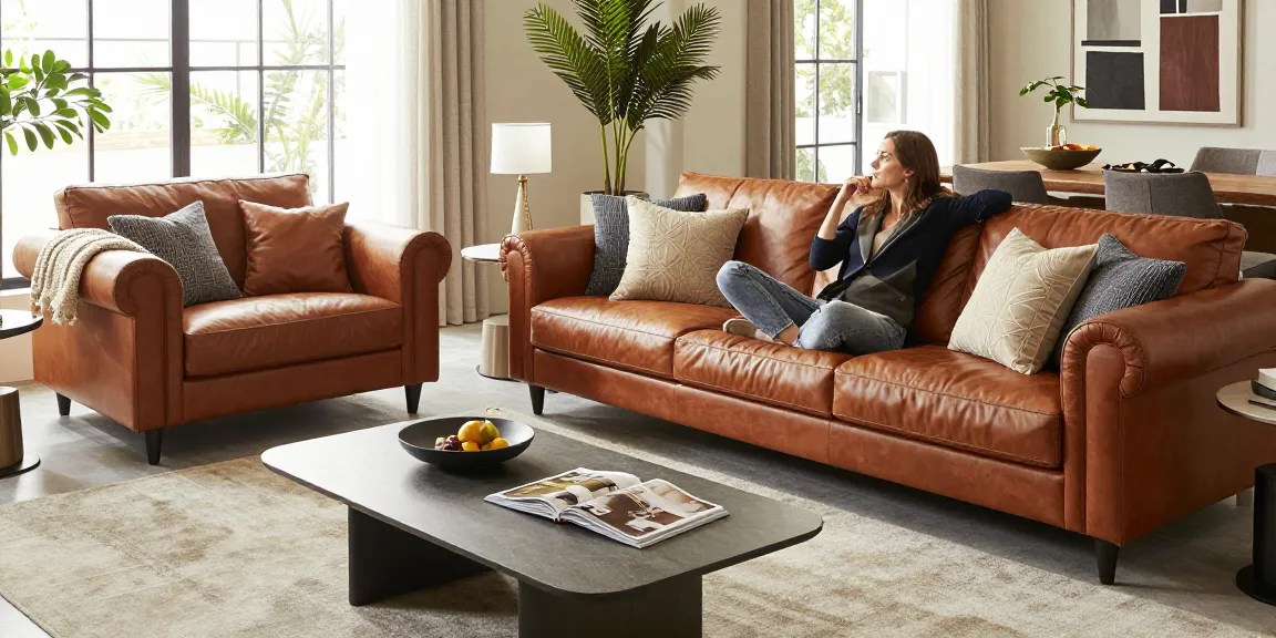 Baxter Sofa kaufen online in einem wunderschön gestalteten Wohnzimmer, das luxuriöses italienisches Handwerk und zeitgemäße Dekoration zeigt.