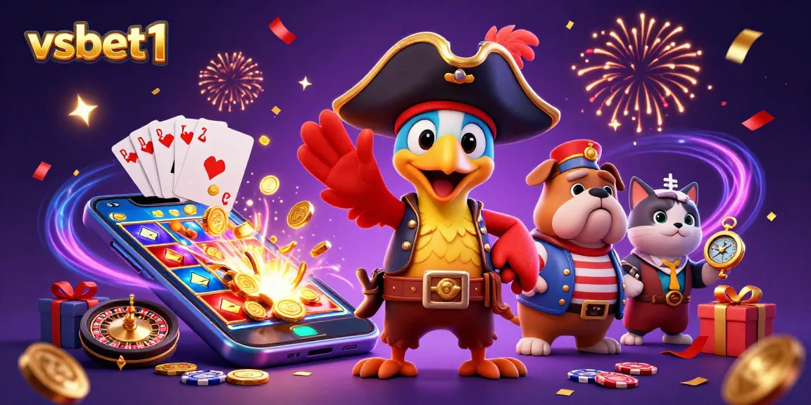 Join the excitement at vsbet1 with a vibrant pirate-themed casino adventure!