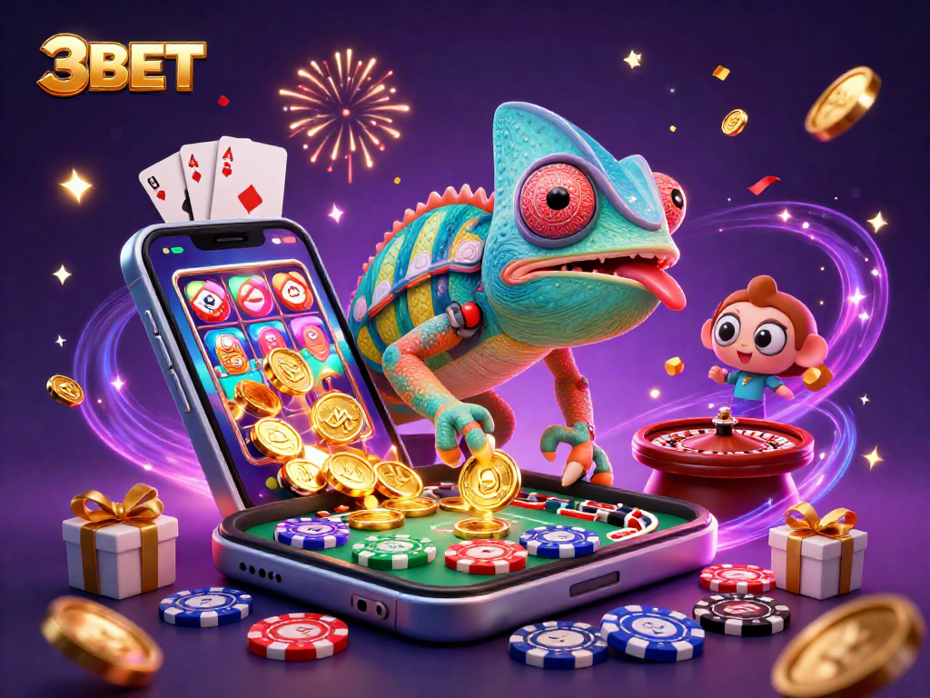 Experience thrilling wins with the vibrant 3BET casino scene featuring games and excitement.