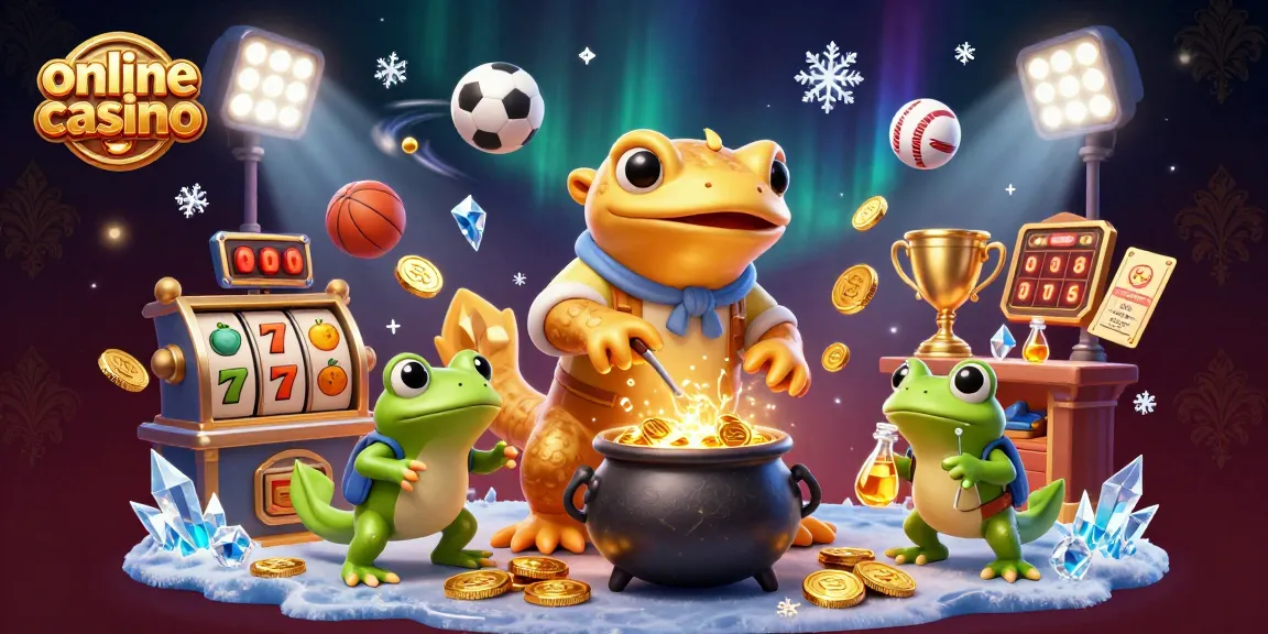 Engage in the online casino experience with golden salamander alchemist creating winning elements among thrilling games.
