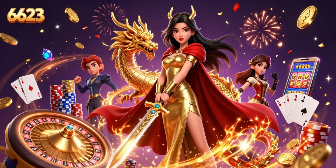 Experience thrilling wins at 6623 with vibrant games and dynamic illustrations.