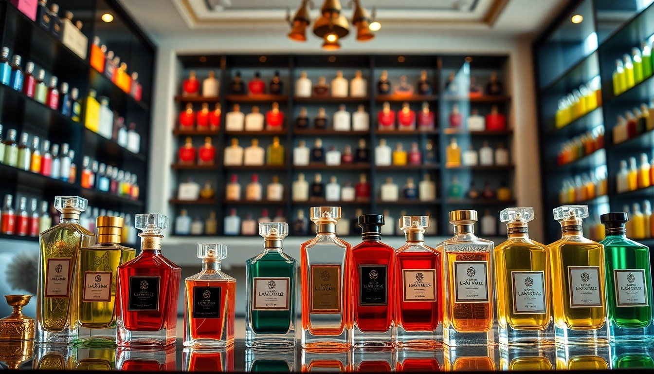 Marabika präsentiert elegante arabische Parfums in einem luxuriösen Geschäft.