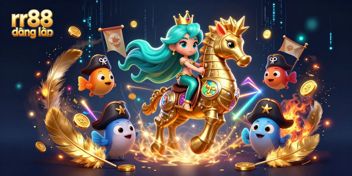 Play and win with rr88 đăng nhập in this vibrant 3D casino scene filled with excitement.