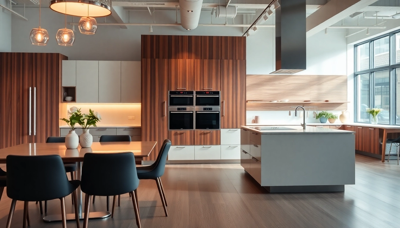 Küchenstudio in Frankfurt am Main bietet modernes Küchendesign mit eleganten Möbeln.