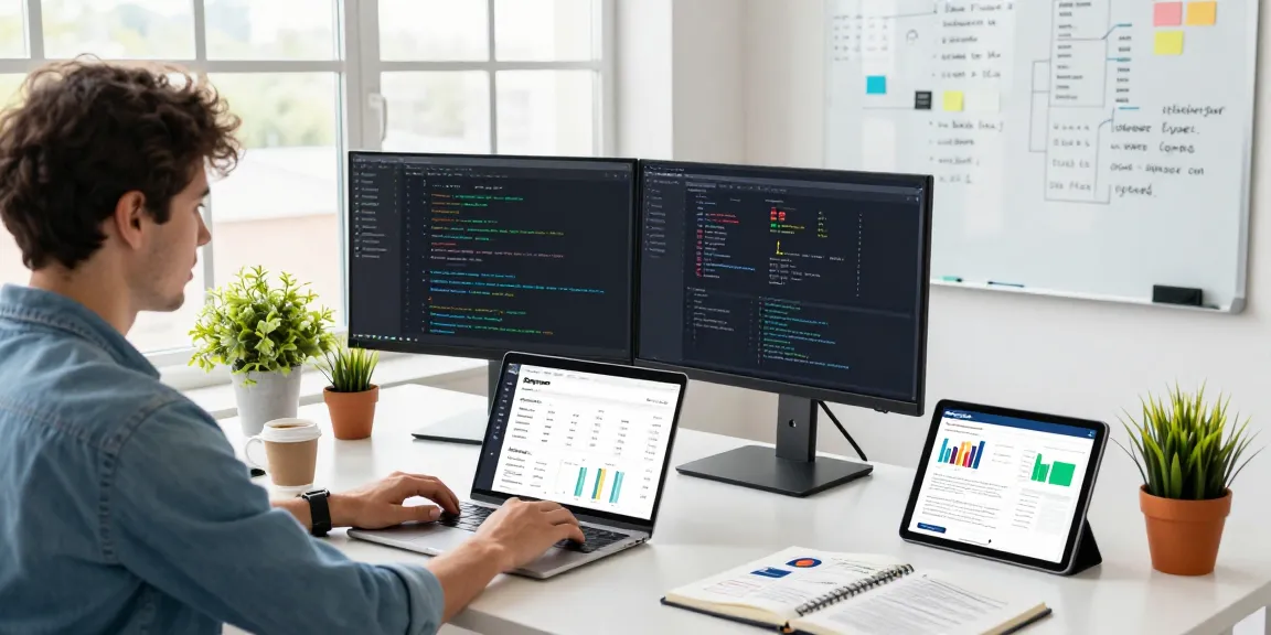 SP Webconsulting-Freelancer optimiert E-Commerce-Lösungen in einem modernen Arbeitsumfeld