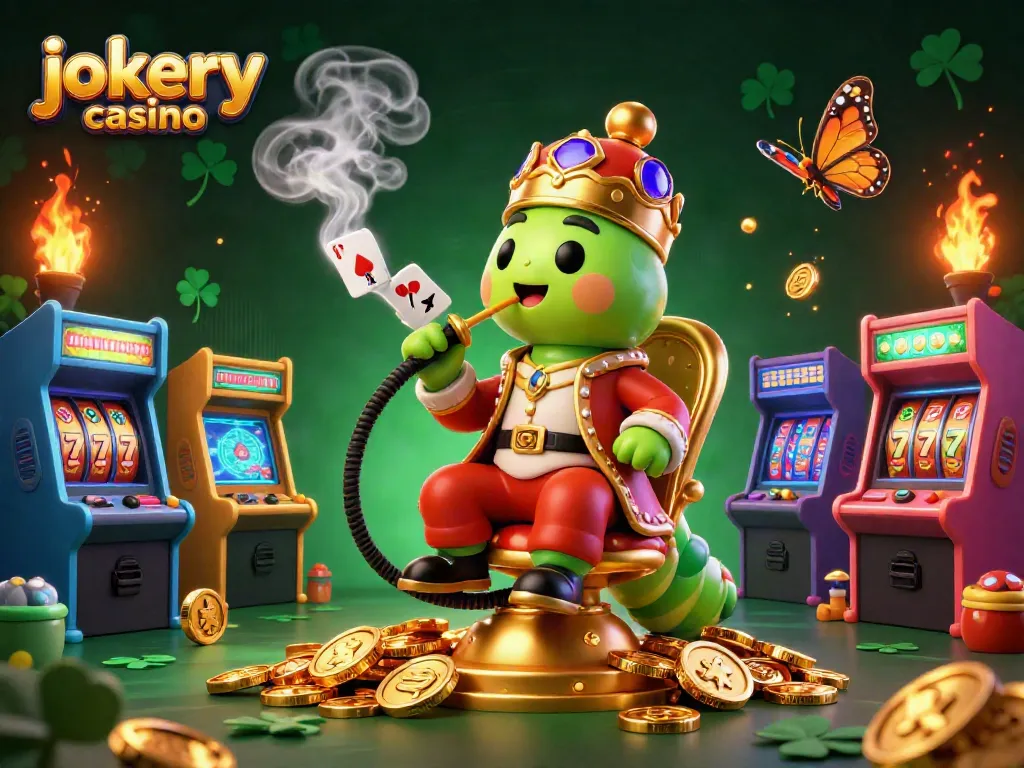 Experience the excitement at jokery casino with vibrant 3D characters and captivating gaming elements.