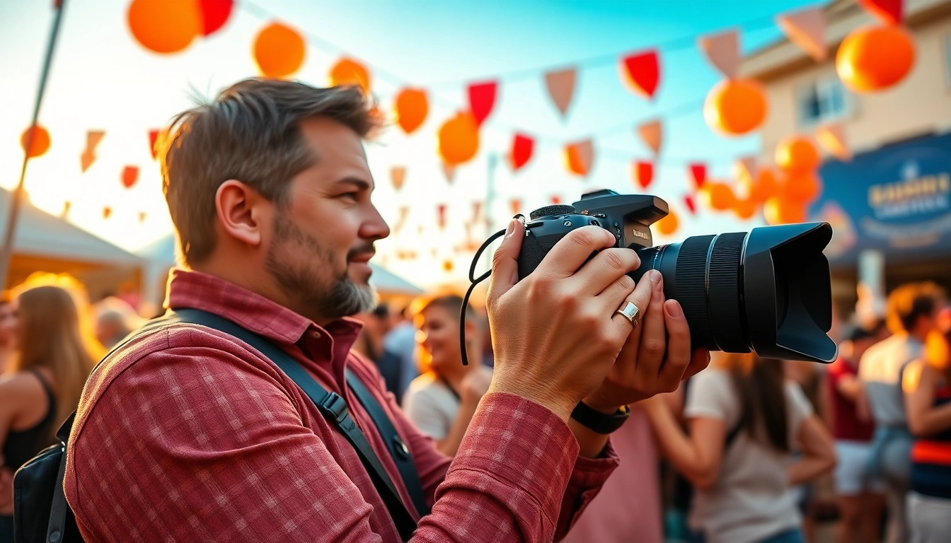 Eventfotograf München bei einer Veranstaltung mit festlicher Stimmung einfangen