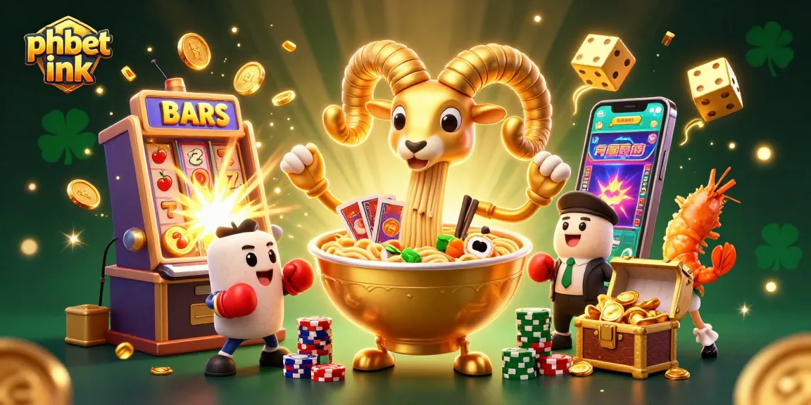Experience the thrill of winning at phbet ink with vibrant slots, 3D games, and cartoon characters.