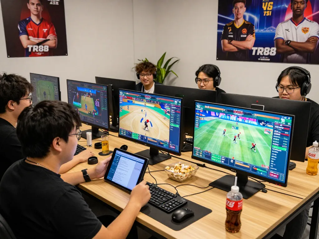 Exciting online gaming environment at TR88 showcasing live betting and sports action.