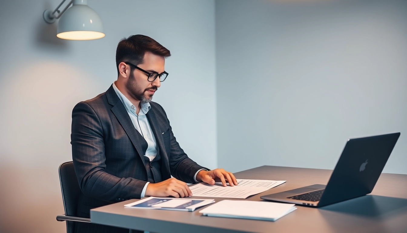 Finden Sie den besten Headhunter Monchengladbach: Ein erfahrener Headhunter bei der Arbeit, um Top-Talente zu vermitteln.