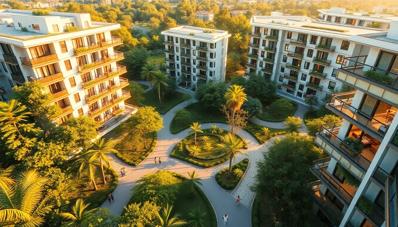 Tampines ec community with contemporary architecture and green landscapes inviting outdoor activity.