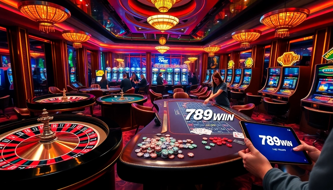 Experience the thrill of 789win with vibrant casino games and luxurious betting environments.