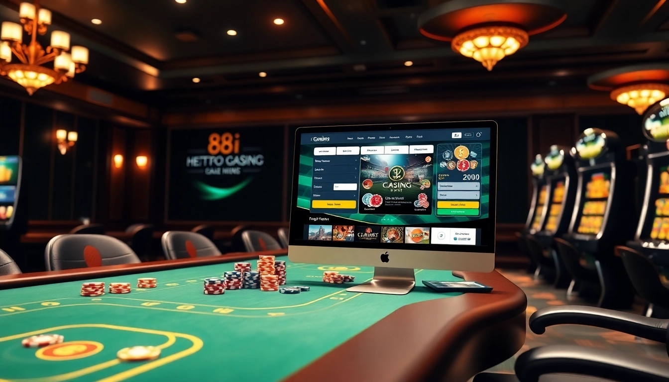 Experience the thrill of 88i đăng nhập with online casino gaming, poker tables, and elegant slot machines.