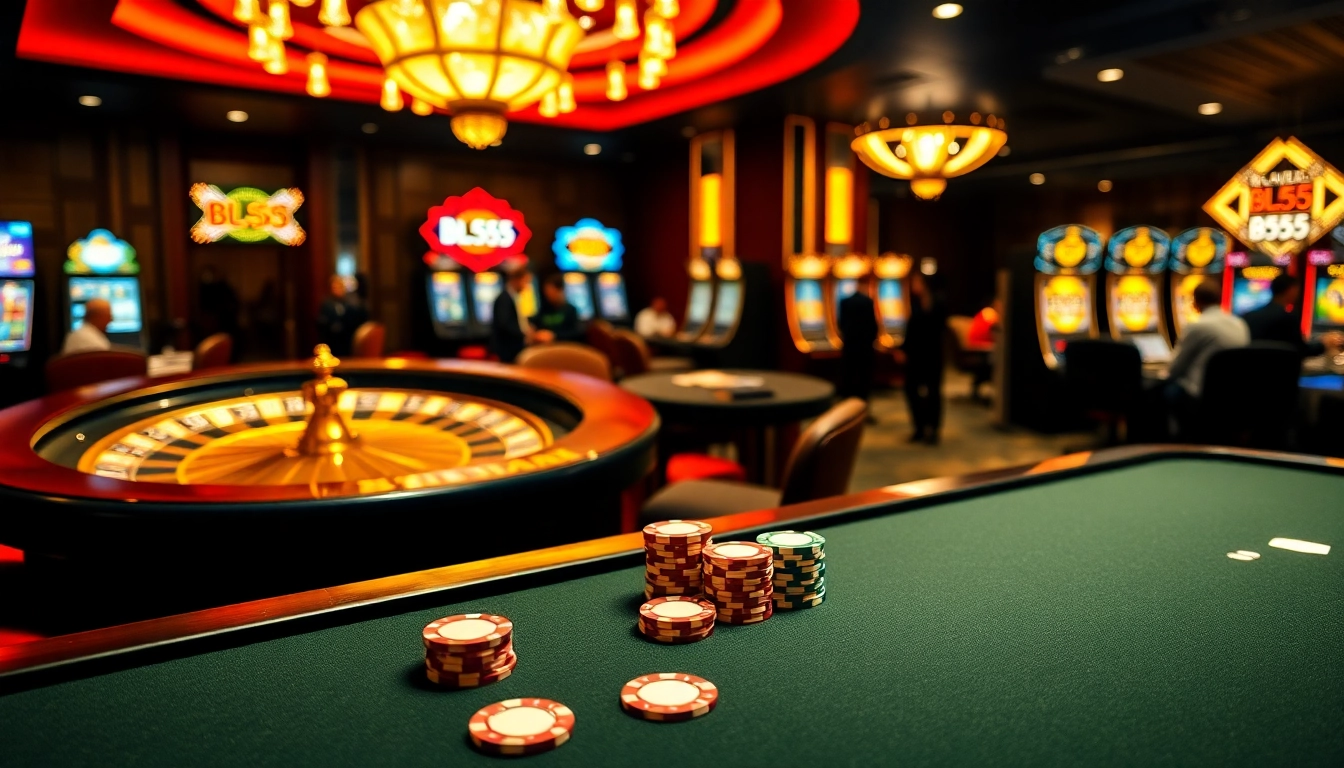 Experience the excitement of BL555 with vibrant casino games and thrilling poker tables.