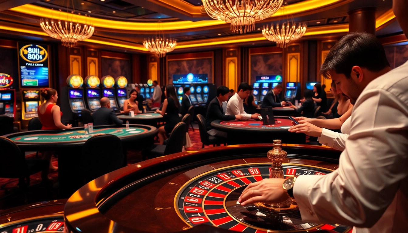 Betting excitement at 88i com casino with roulette and poker chips in view.