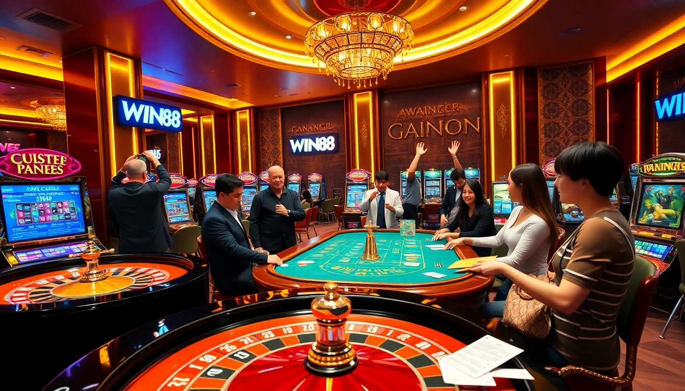 Experience the thrill at WIN88 with vibrant casino games and excitement.