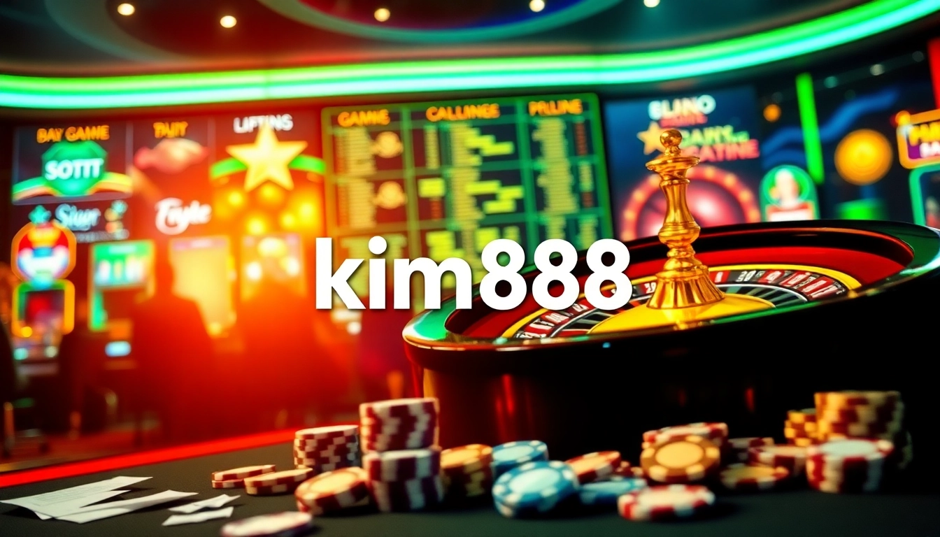 Experience the thrill of km88 at an upscale online casino featuring poker, blackjack, and roulette.