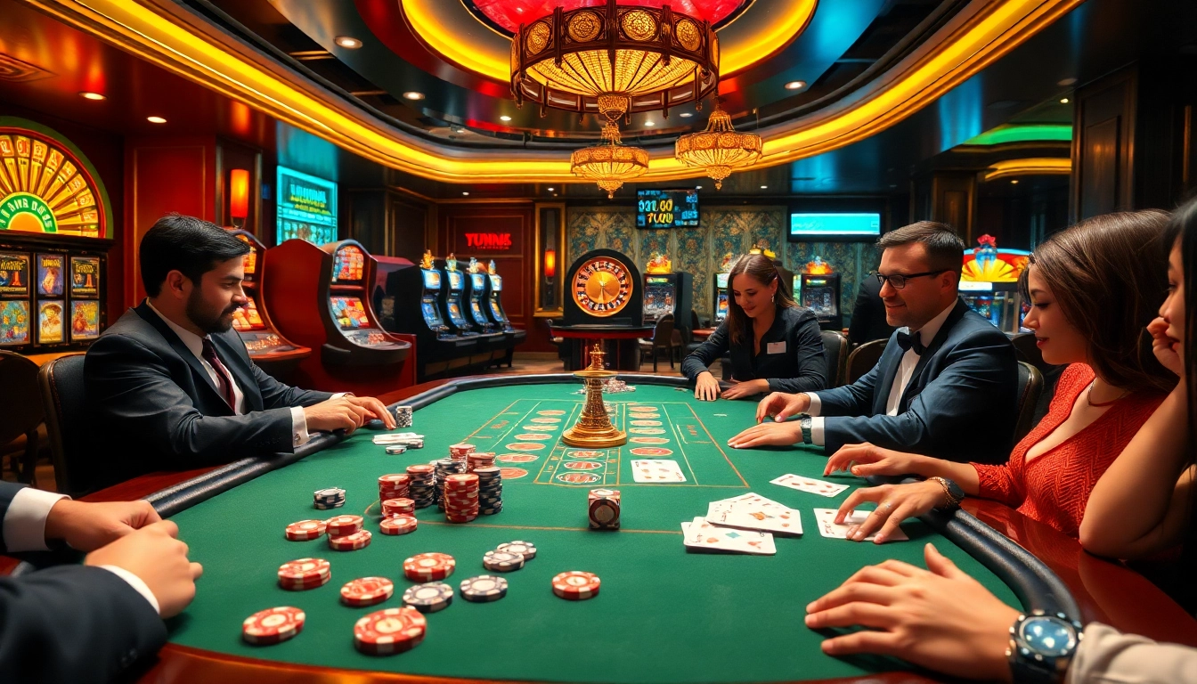 Experience the thrill of betting at https://vn789.xyz/ with vibrant casino games and excited players.