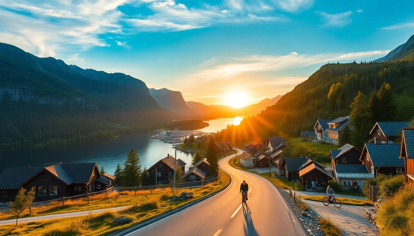 Erleben Sie atemberaubende Fjorde und Landschaften für Familienabenteuer in Skandinavien.