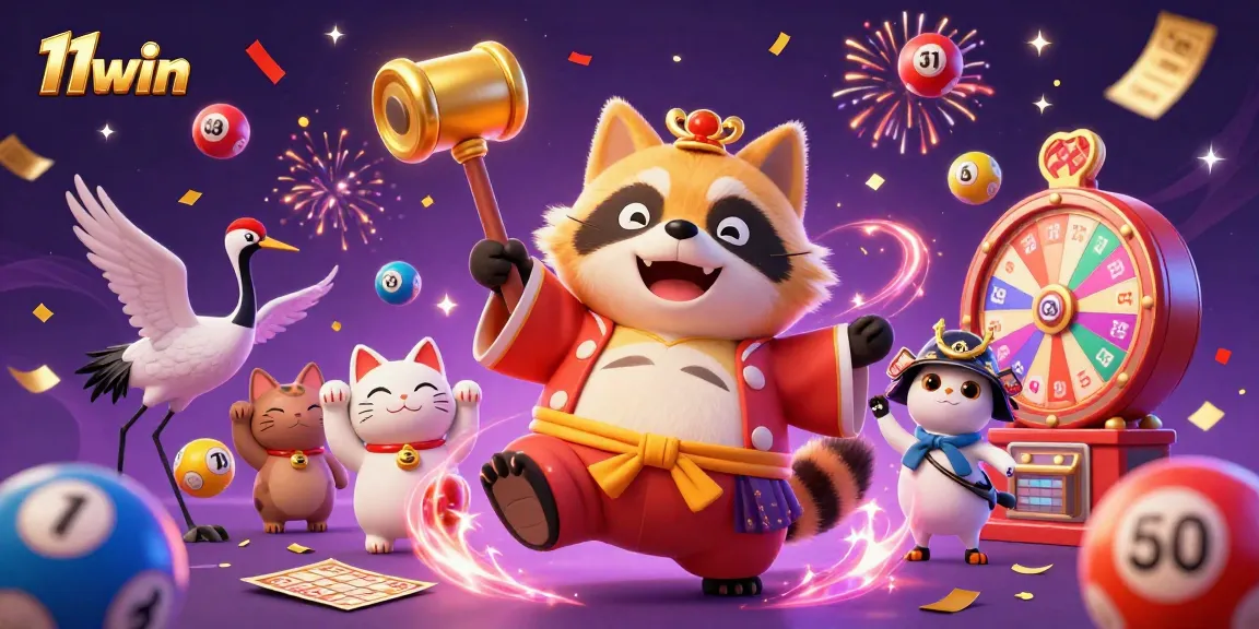 Experience thrilling gameplay at 11win with festive characters and vibrant casino elements.