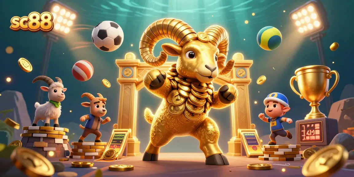 Experience the thrill of sc88 with vibrant 3D casino action featuring animated characters and sports elements.